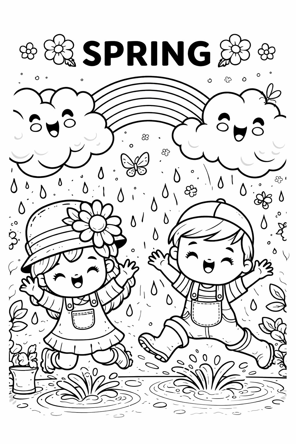 kids Coloring Book - Months Days & Seasons (printable PDF) + FREE STICKERS